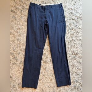 J.Crew Men’s Suit Pants Ludlow Slim - Blue Size 33/30 Straight